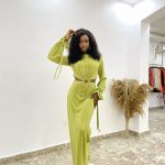 Stylish Green Cut Out Maxi Dress - A chic and trendy choice for a fashionable and standout look.