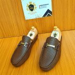 Brown Half Drivers Craft Shoes for Men - Handcrafted footwear combining style and comfort for a timeless look.