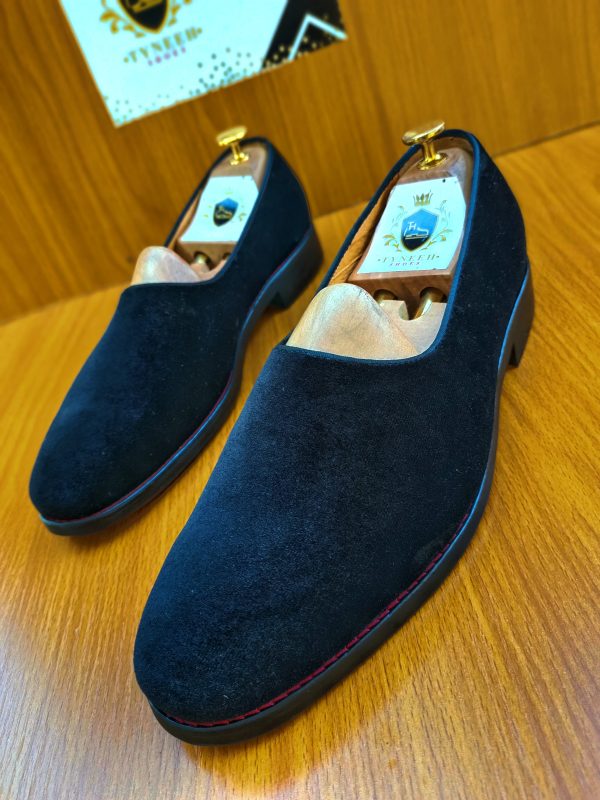 Luxurious Velvet Loafers for Men - Elevate your formal style with these sophisticated and comfortable shoes.