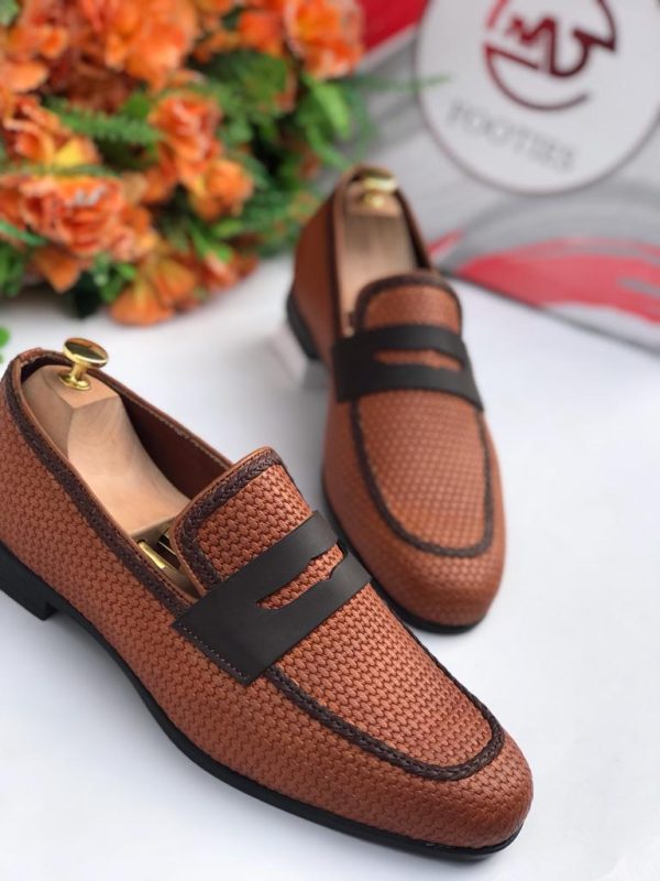 Stylish Brown Loafers for Men - A classic and comfortable choice for versatile and timeless footwear.