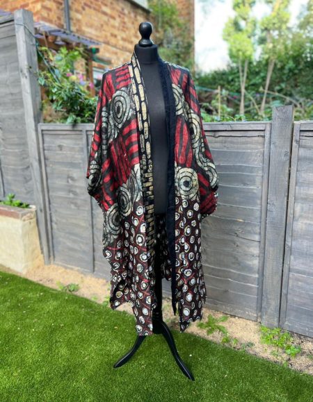Explore our vibrant African print Kimono for women - a fusion of tradition and style. Elevate your wardrobe with bold patterns and cultural flair today!