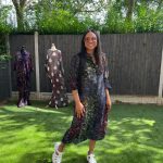 Discover vibrant elegance with our multi-color African Print Adire shift dress. Embrace tradition in contemporary style for a night out or the office.