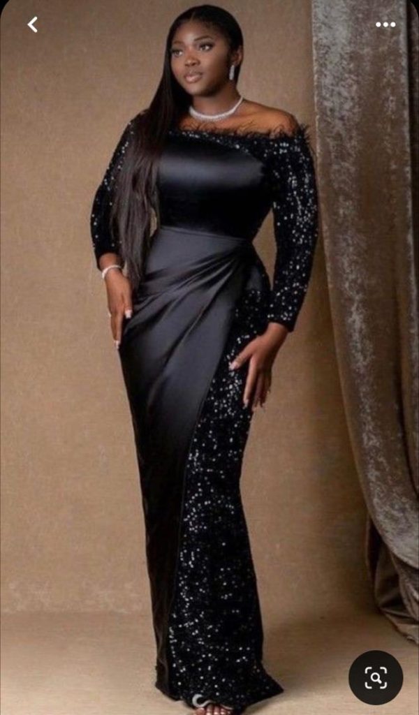 Illuminate the night in our mesmerizing Black Dazzle Dress. This radiant garment exudes glamour and allure, perfect for any formal affair or dazzling event. Crafted from shimmering fabric, it boasts a flattering silhouette that hugs your curves and allows for graceful movement on the dance floor. The absence of beads adds a sleek touch, while the dress's dazzling effect captivates with every step. With its timeless elegance and captivating allure, this dress guarantees to make a statement wherever you go. Whether you're attending a gala, ballroom dancing, or simply aiming to command attention, this dress ensures you're the star of the show.